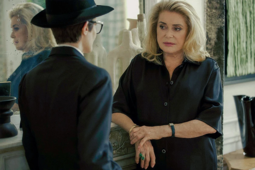 Catherine Deneuve y Chiara Mastroianni en marcello-mio