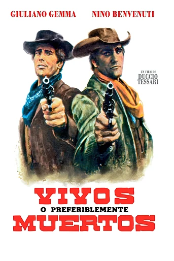 Poster de Vivos o preferiblemente muertos