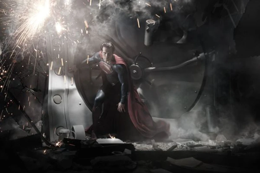 Henry Cavill en El Hombre de Acero