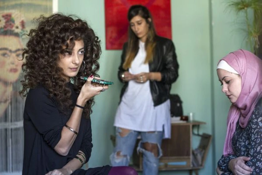 Mouna Hawa, Sana Jammelieh y Shaden Kanboura en bar-bahar-entre-dos-mundos