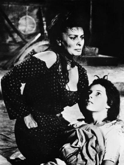 Sophia Loren y Eleonora Brown en dos-mujeres