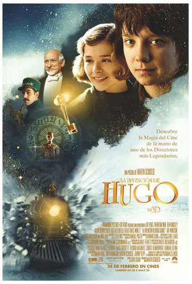 Imagen de la-invencion-de-hugo (Cartel)