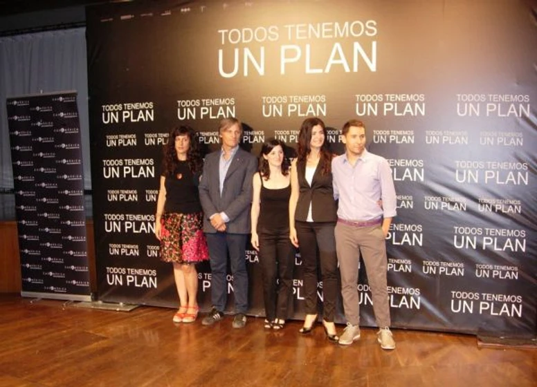 Viggo Mortensen, Soledad Villamil, Javier Godino, Sofía Gala y Ana Piterbarg en todos-tenemos-un-plan (Photocall en Madrid. Septiembre 2012)