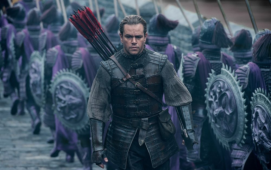 Matt Damon en La Gran Muralla