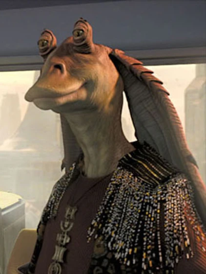 Imagen de star-wars-episodio-i-la-amenaza-fantasma (Jar Jar Binks)