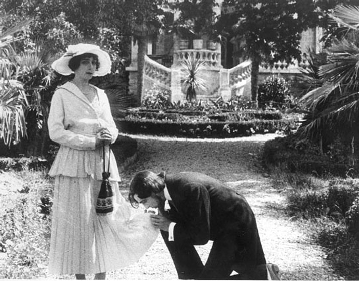Vera Karalli en La Muerte del Cisne