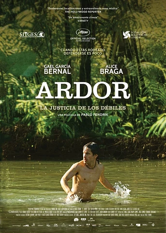 Poster de Ardor. La justicia de los débiles