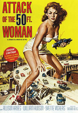 poster of movie El Ataque de la mujer de 50 pies (1958)
