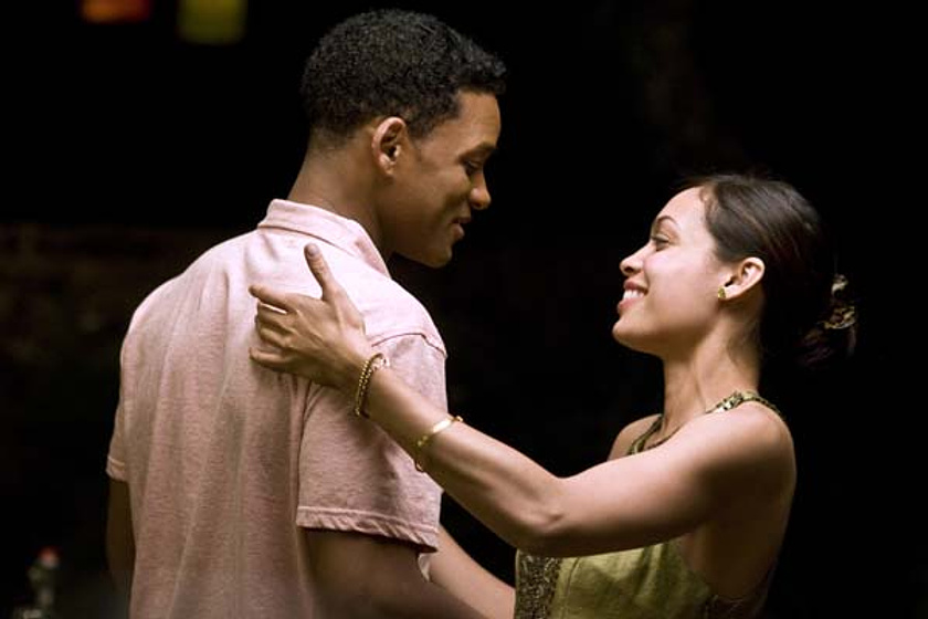 Will Smith y Rosario Dawson en Siete Almas