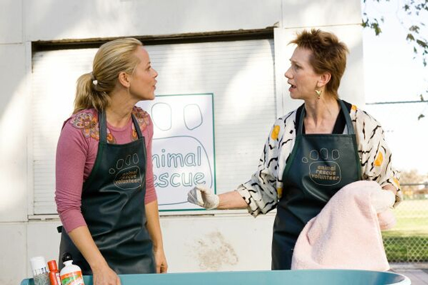 Maria Bello y Kathy Baker en Conociendo a Jane Austen