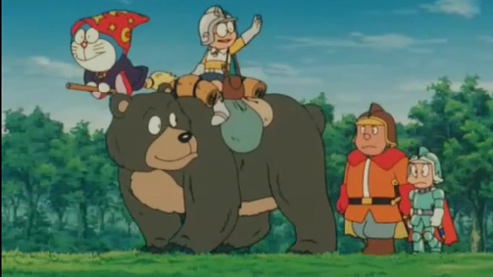 Imagen de doraemon-y-los-tres-mosqueteros