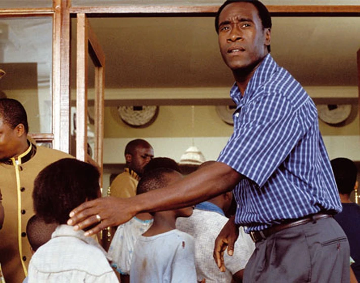 Don Cheadle en hotel-rwanda