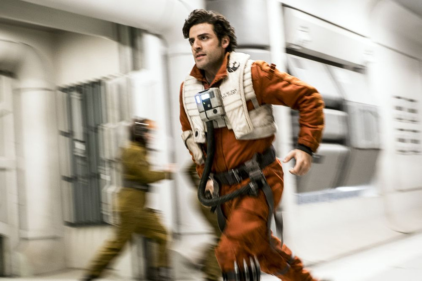 Oscar Isaac en Star Wars: Los Últimos Jedi