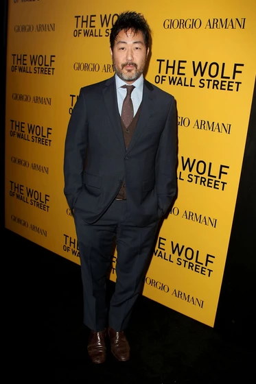 Kenneth Choi en El Lobo de Wall Street (Premiere en New York. Diciembre 2013)