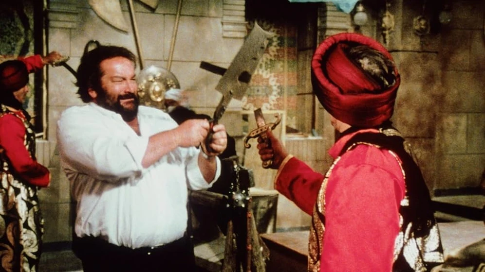Bud Spencer en zapatones