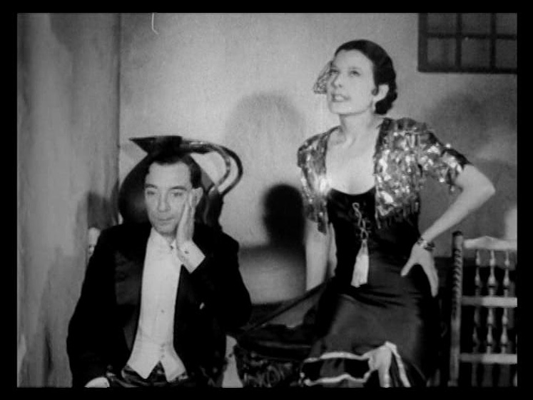 Buster Keaton y Lupita Tovar en the-invader-1936