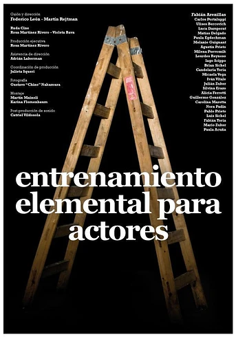 Poster de Entrenamiento elemental para actores