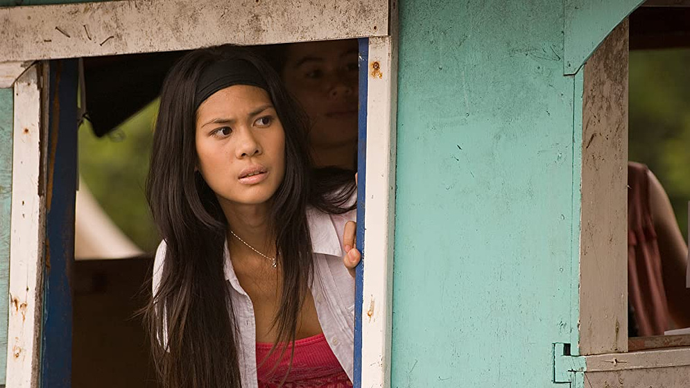 Sherry Edwards en crocs-mandibulas-asesinas