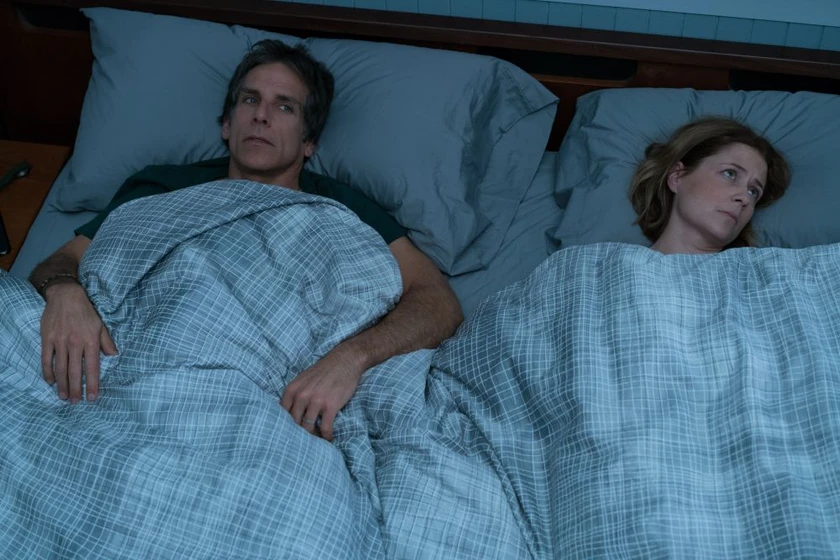 Ben Stiller y Jenna Fischer en que-fue-de-brad