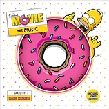 Carátula de la banda de sonido de Los Simpson. La Película