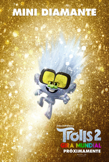 Imagen de Trolls 2: Gira Mundial (Cartel personajes español)