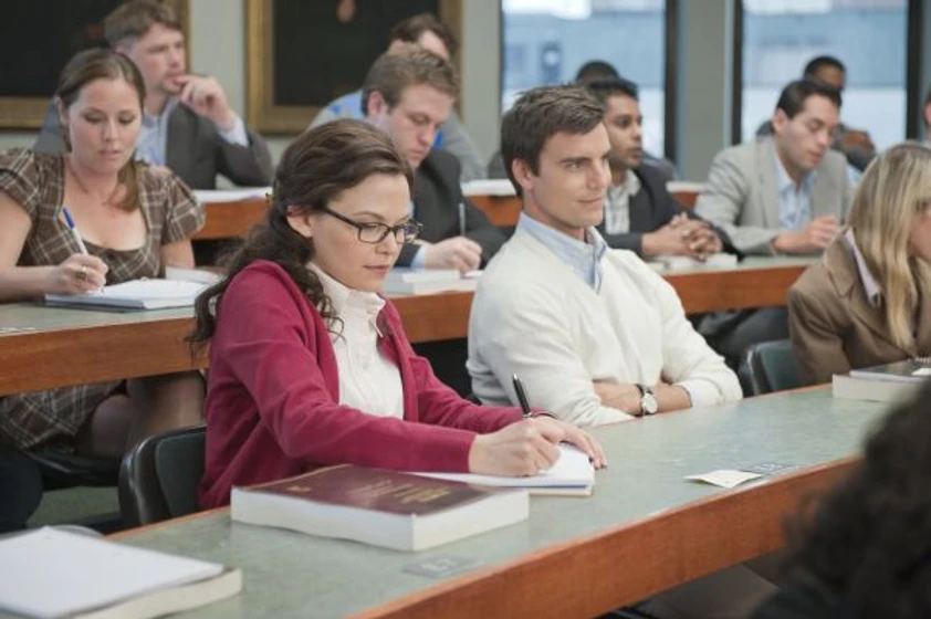 Ginnifer Goodwin y Colin Egglesfield en algo-prestado