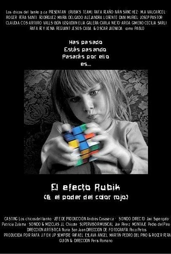 Poster de El Efecto Rubik (& el Poder del Color Rojo)