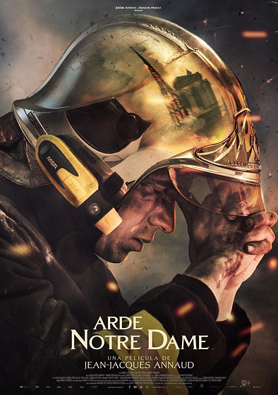Imagen de Arde Notre Dame (Cartel español)
