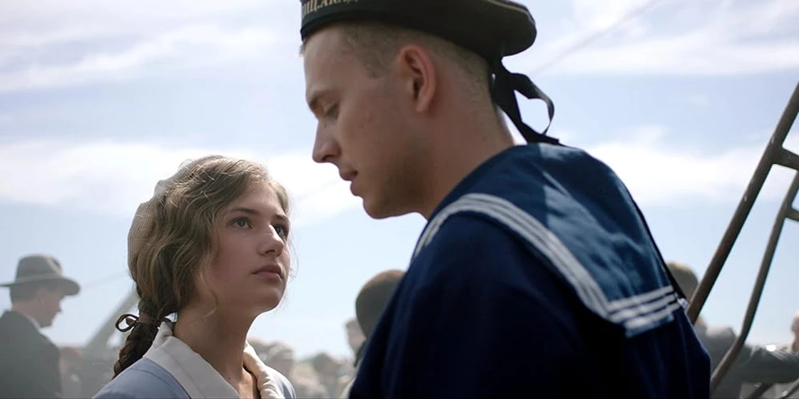 Mariya Melnikova y Andrey Mironov-Udalov en la-batalla-de-leningrado