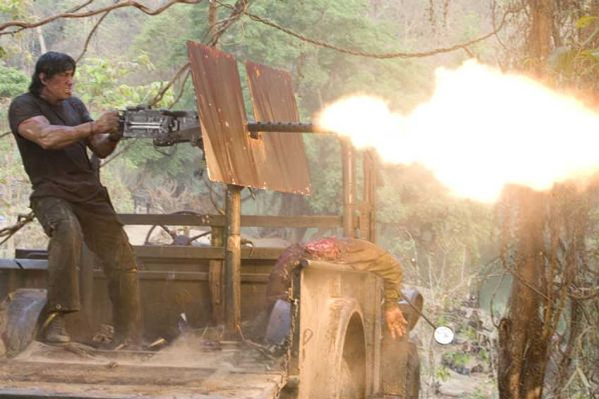 Sylvester Stallone en John Rambo