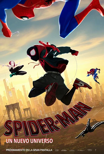 Poster de Spider-Man. Un Nuevo Universo