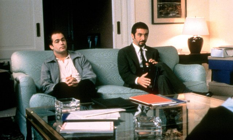Gastón Pauls y Ricardo Darín en Nueve Reinas