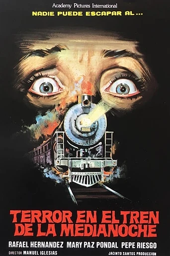 Poster de Terror en el tren de medianoche