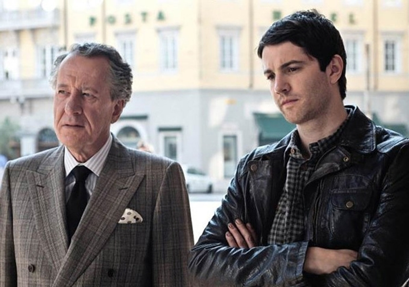 Geoffrey Rush y Jim Sturgess en La Mejor Oferta