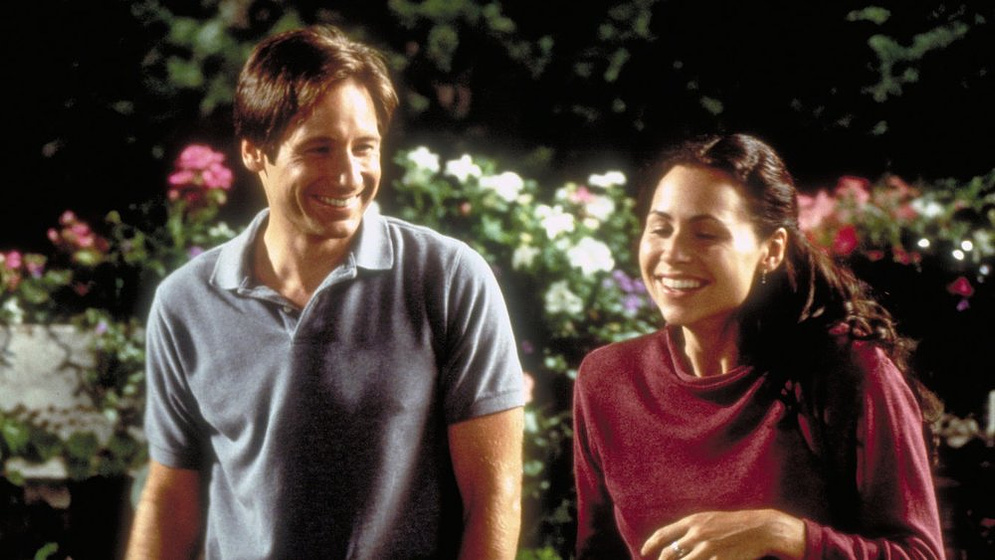 Minnie Driver y David Duchovny en Hechizo del Corazón
