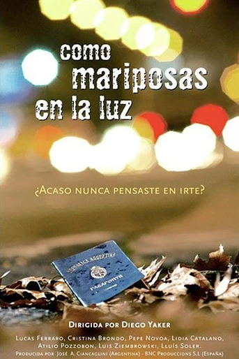 Poster de Como Mariposas en la Luz