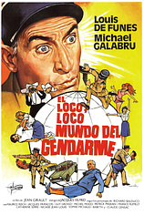 poster of movie El Loco, Loco Mundo del Gendarme
