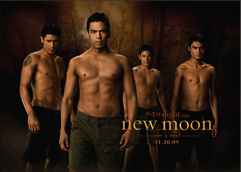 Imagen de La Saga Crepúsculo: Luna Nueva (Cartel promocional)