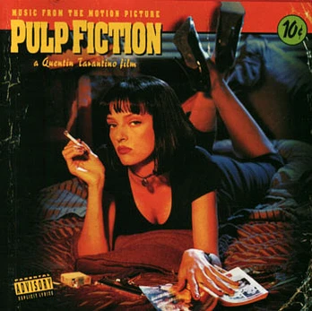 Carátula de la banda de sonido de Pulp Fiction
