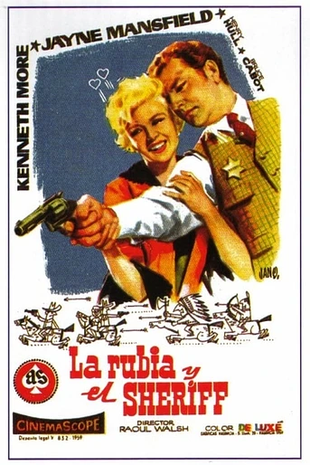 Poster de La rubia y el sheriff