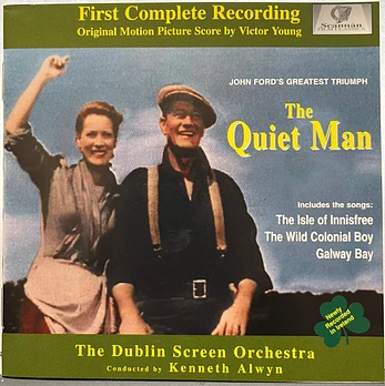 Carátula de la banda de sonido de El Hombre Tranquilo