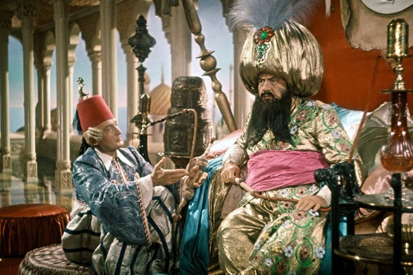Hans Albers y Leo Slezak en las-aventuras-del-baron-munchhausen