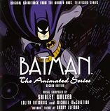 Carátula de la banda de sonido de Batman: La serie animada