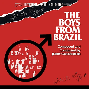 Carátula de la banda de sonido de Los Niños del Brasil