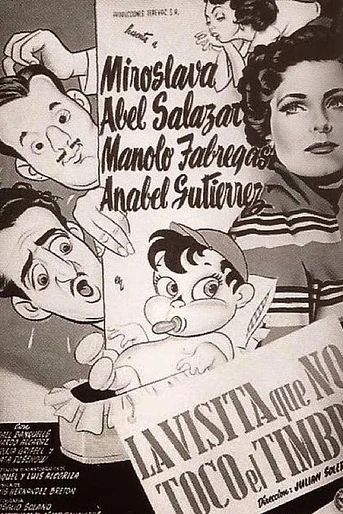 Poster de La Visita que No Tocó el Timbre