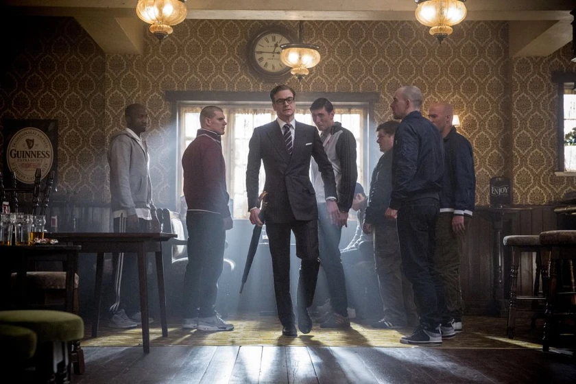 Colin Firth en kingsman-servicio-secreto