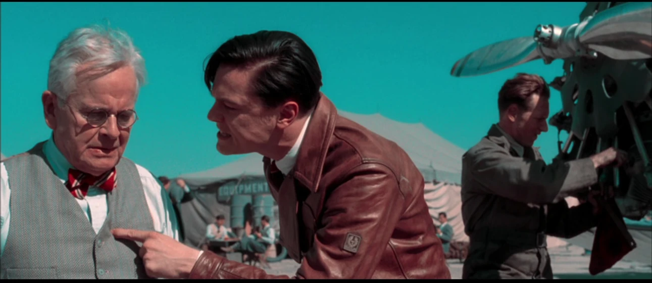 Leonardo DiCaprio en el-aviador