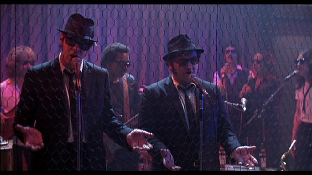 Dan Aykroyd y John Belushi en Granujas a todo Ritmo