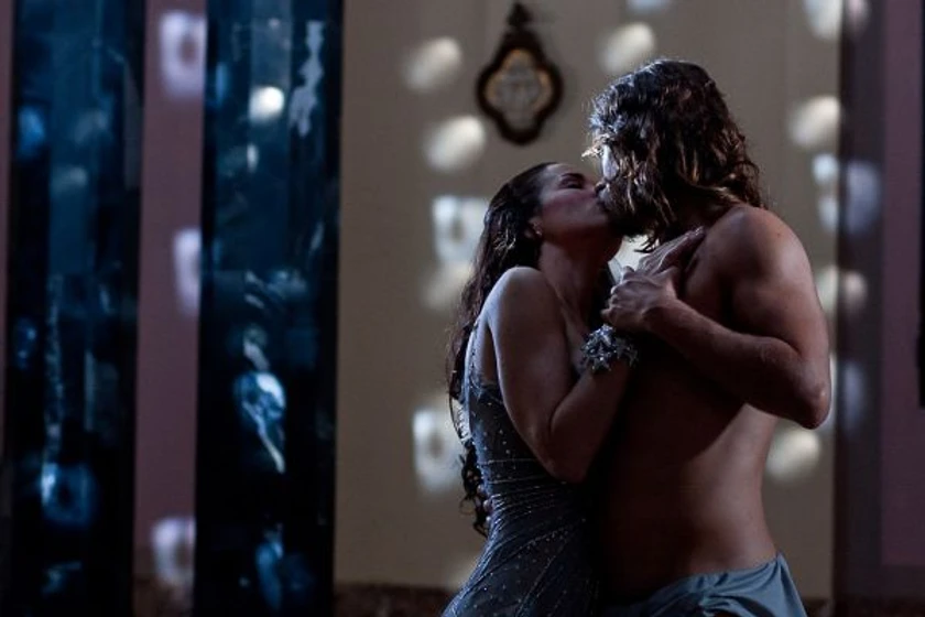 Natalia Oreiro y Mike Amigorena en miss-tacuarembo