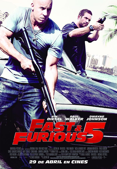 Imagen de Fast and Furious 5 (Cartel final)